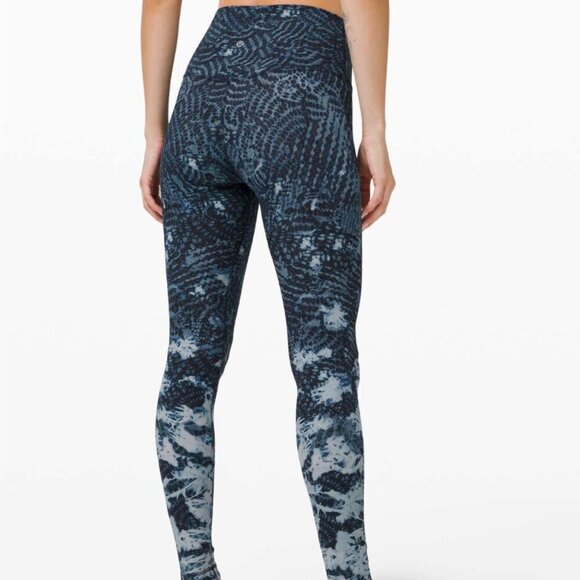 Lululemon Align Pant 28” *Engineered Indigo Lace Starlight Multi Align Pant - Picture 6 of 6